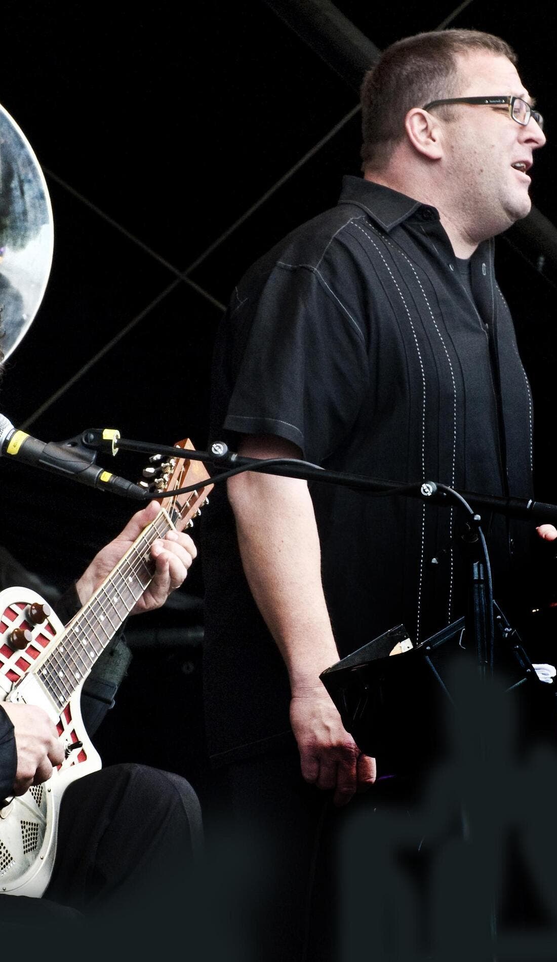 Hazmat Modine promotional image for upcoming events and ticket sales