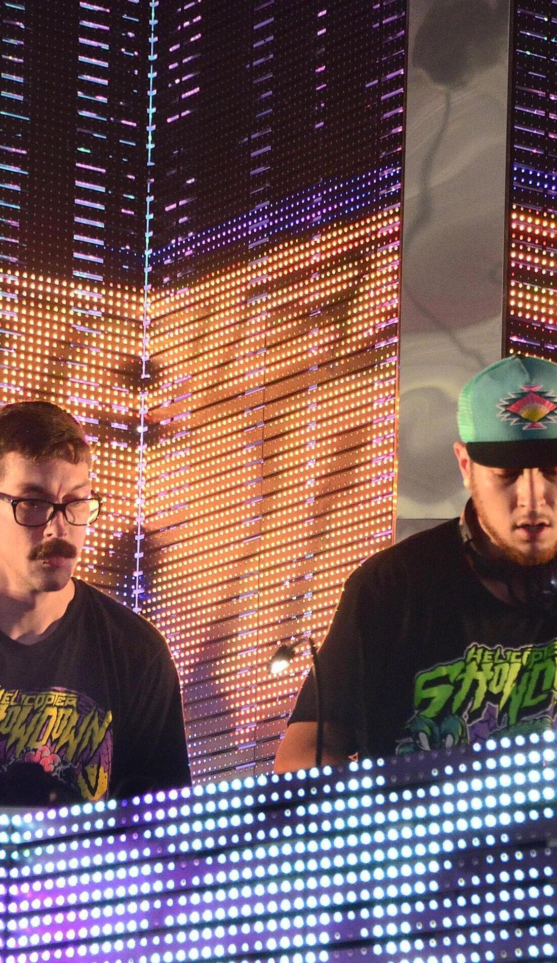 Helicopter Showdown promotional image for upcoming events and ticket sales