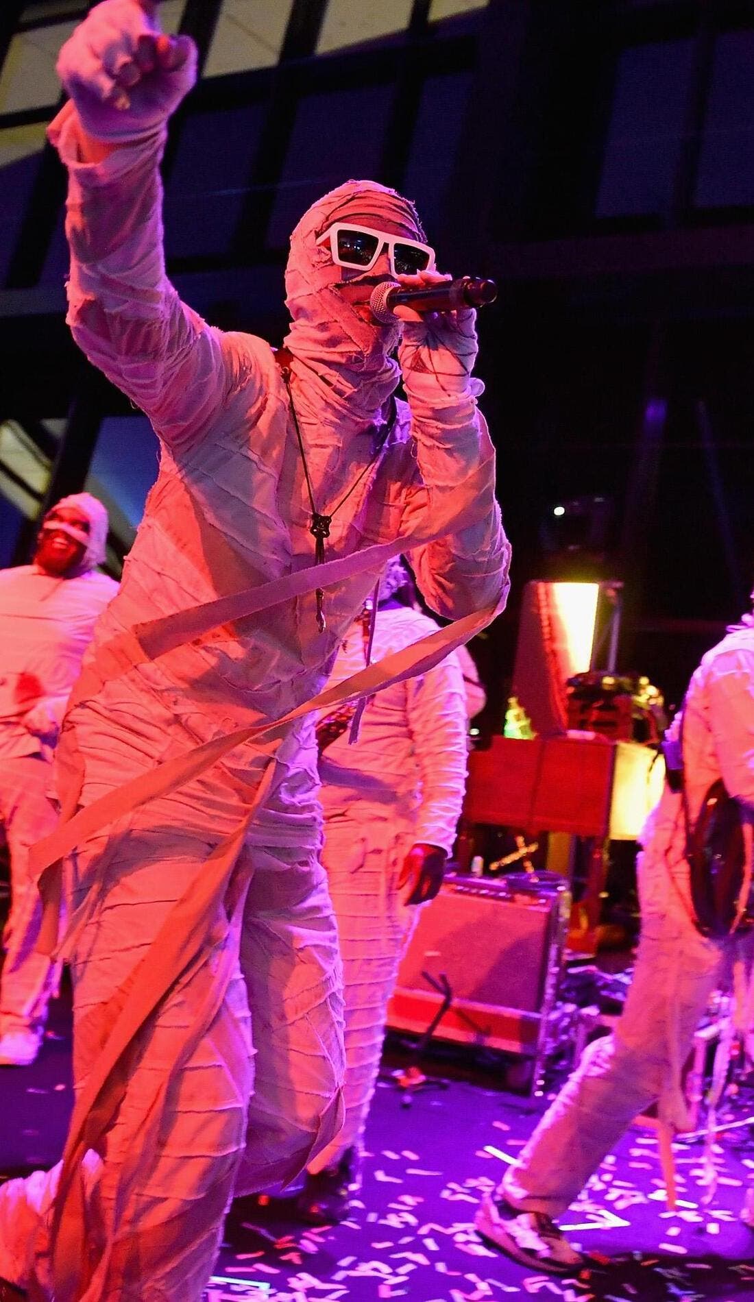 Here Come The Mummies promotional image for upcoming events and ticket sales