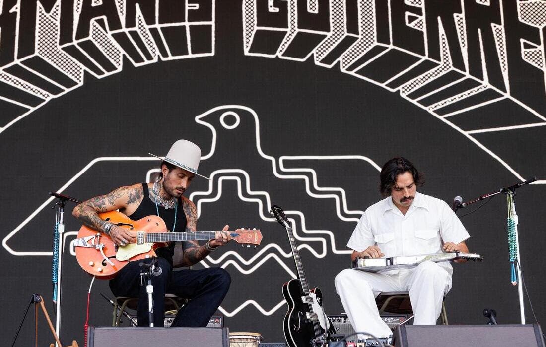 Promotional image for Hermanos Gutierrez tickets at Red Butte Garden Amphitheatre on Sep 16, 2025