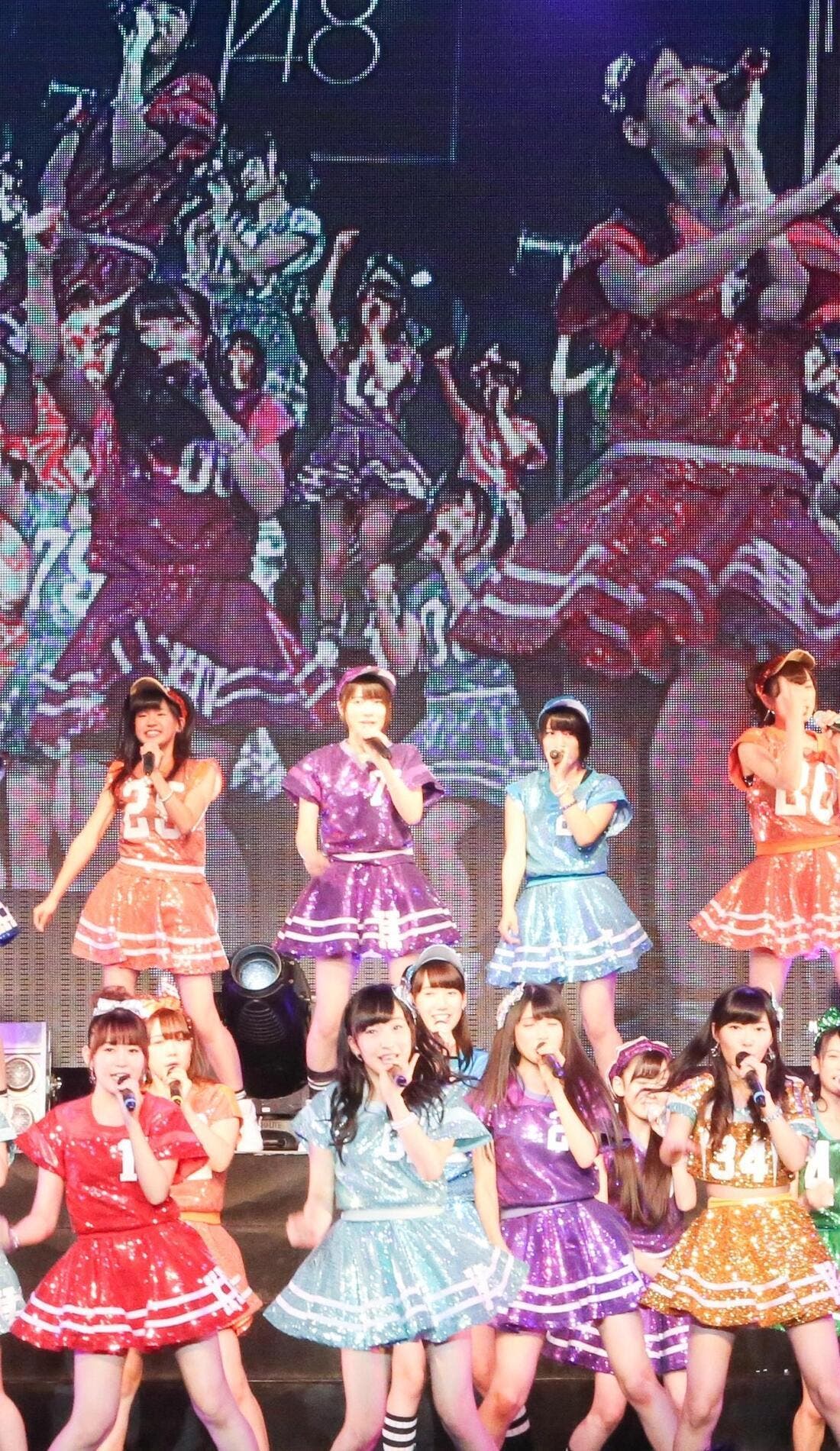 HKT48 promotional image for upcoming events and ticket sales