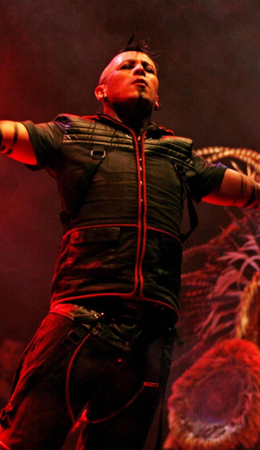 Hocico promotional image for upcoming events and ticket sales