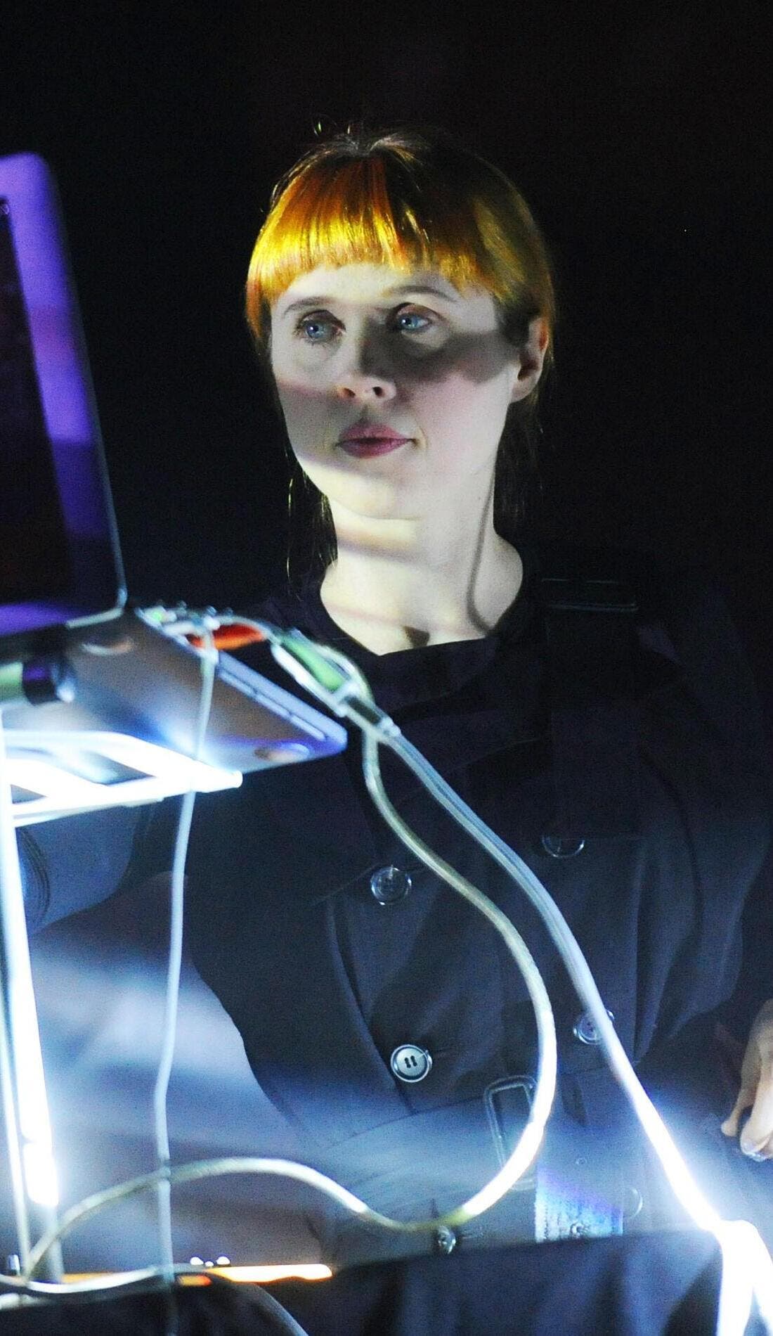 Holly Herndon promotional image for upcoming events and ticket sales