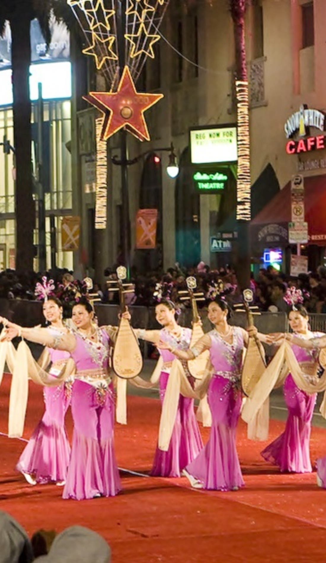 Hollywood Christmas Parade promotional image for upcoming events and ticket sales