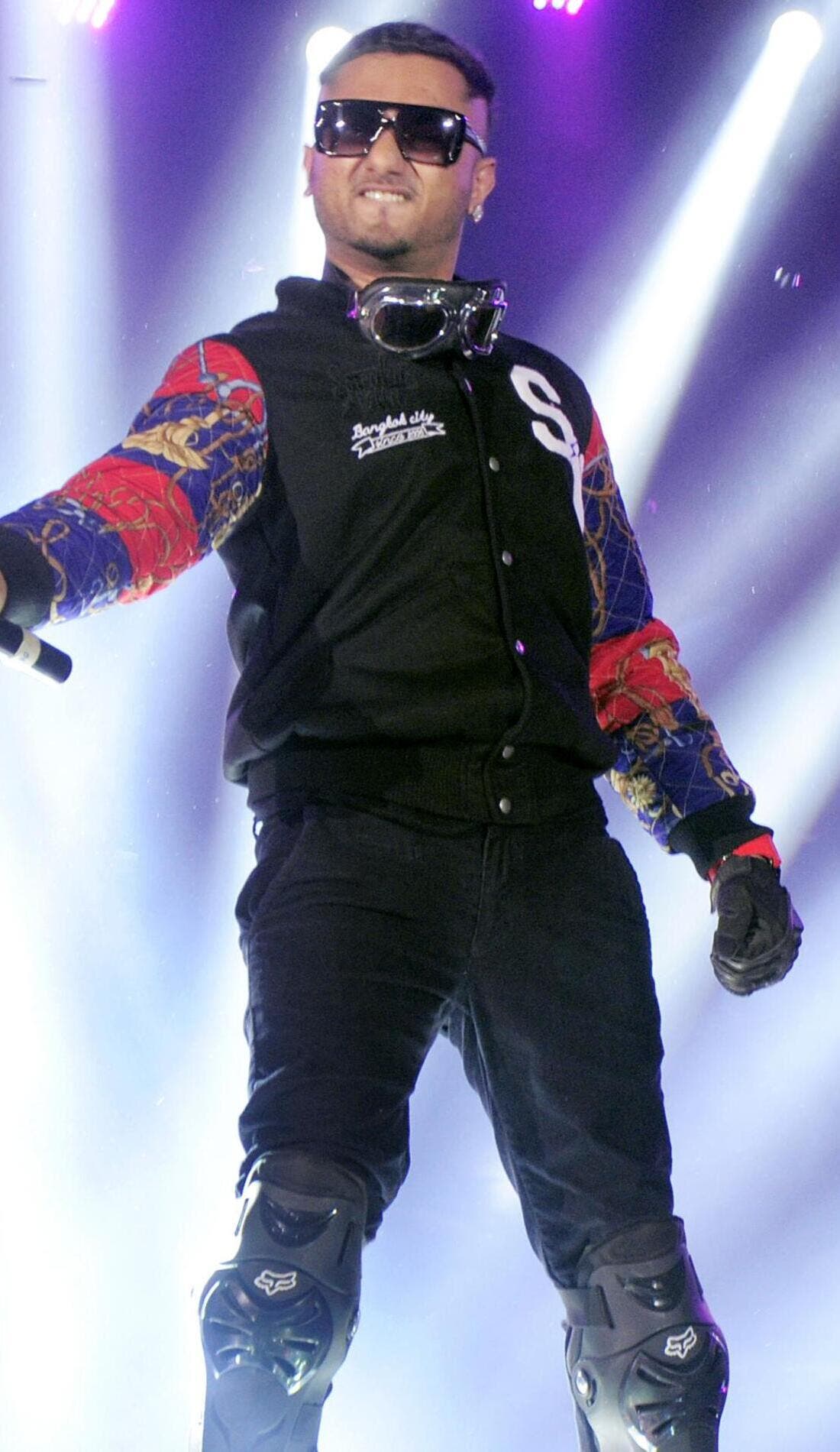 Honey Singh promotional image for upcoming events and ticket sales