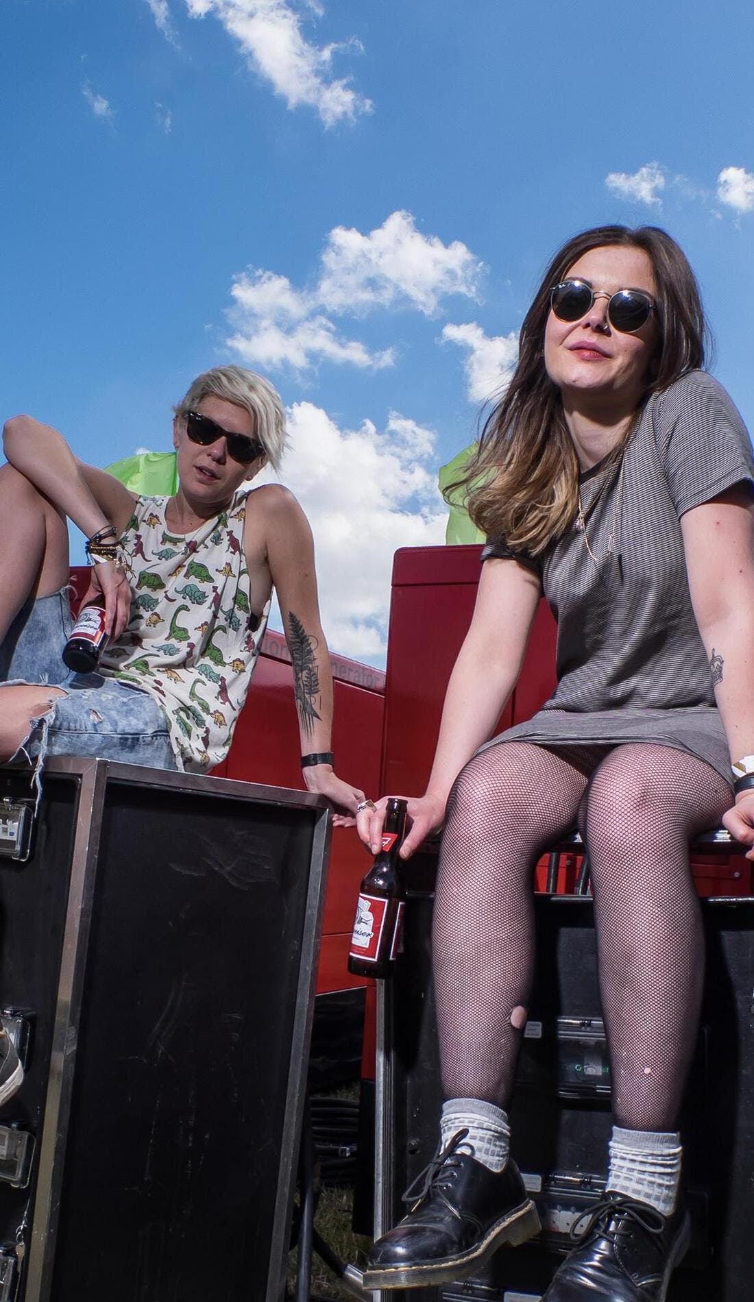Honeyblood promotional image for upcoming events and ticket sales