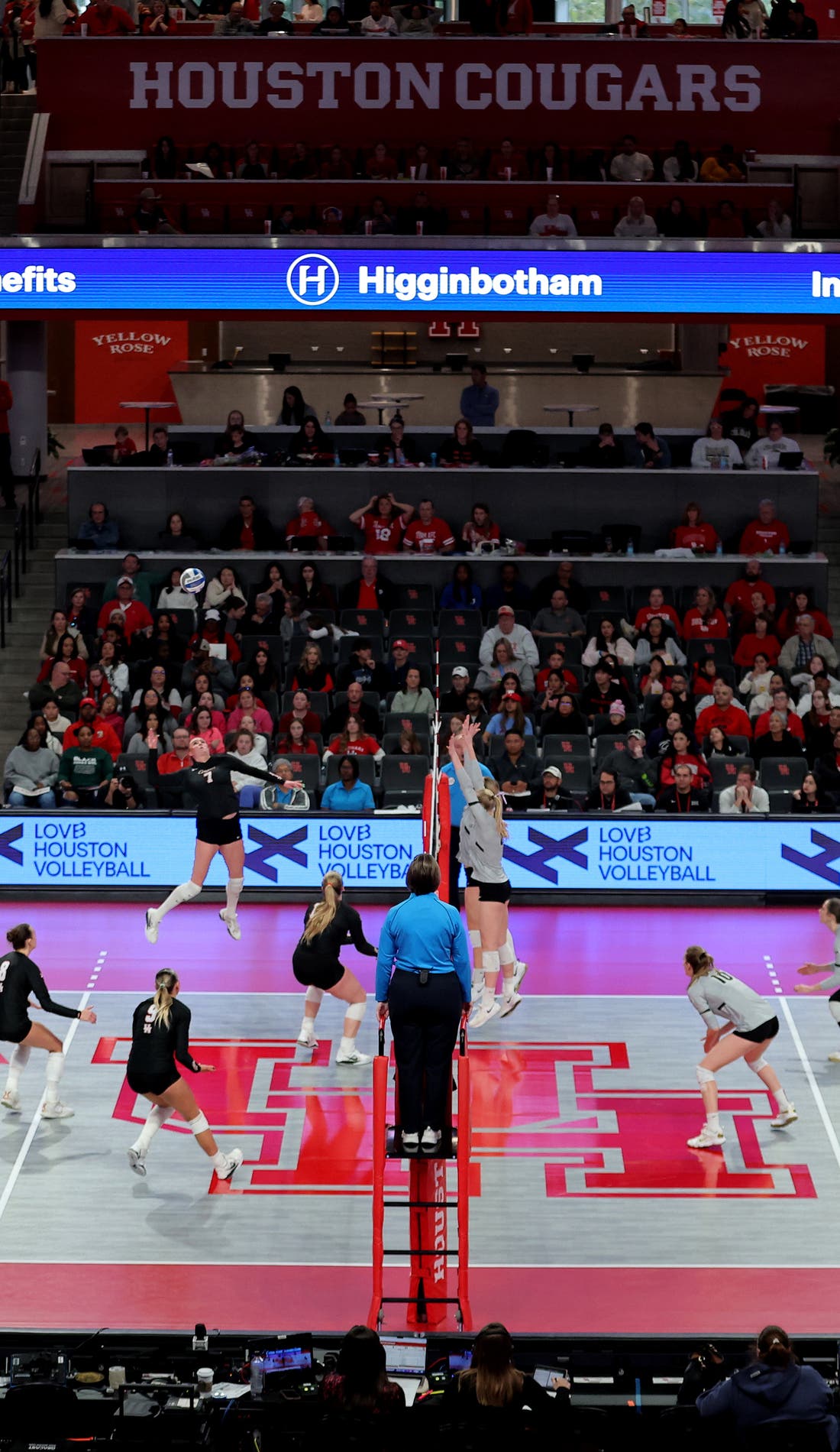 Houston Cougars Womens Volleyball promotional image for upcoming events and ticket sales