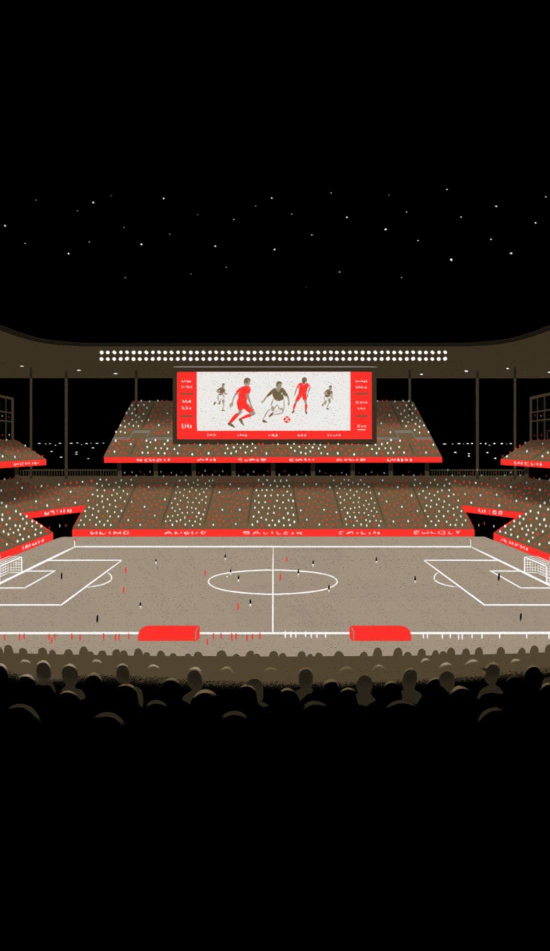 View from a seat at a Houston Dynamo FC vs Austin FC game, showing the teams playing