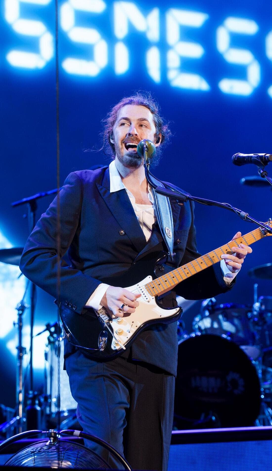 Hozier promotional image for upcoming events and ticket sales