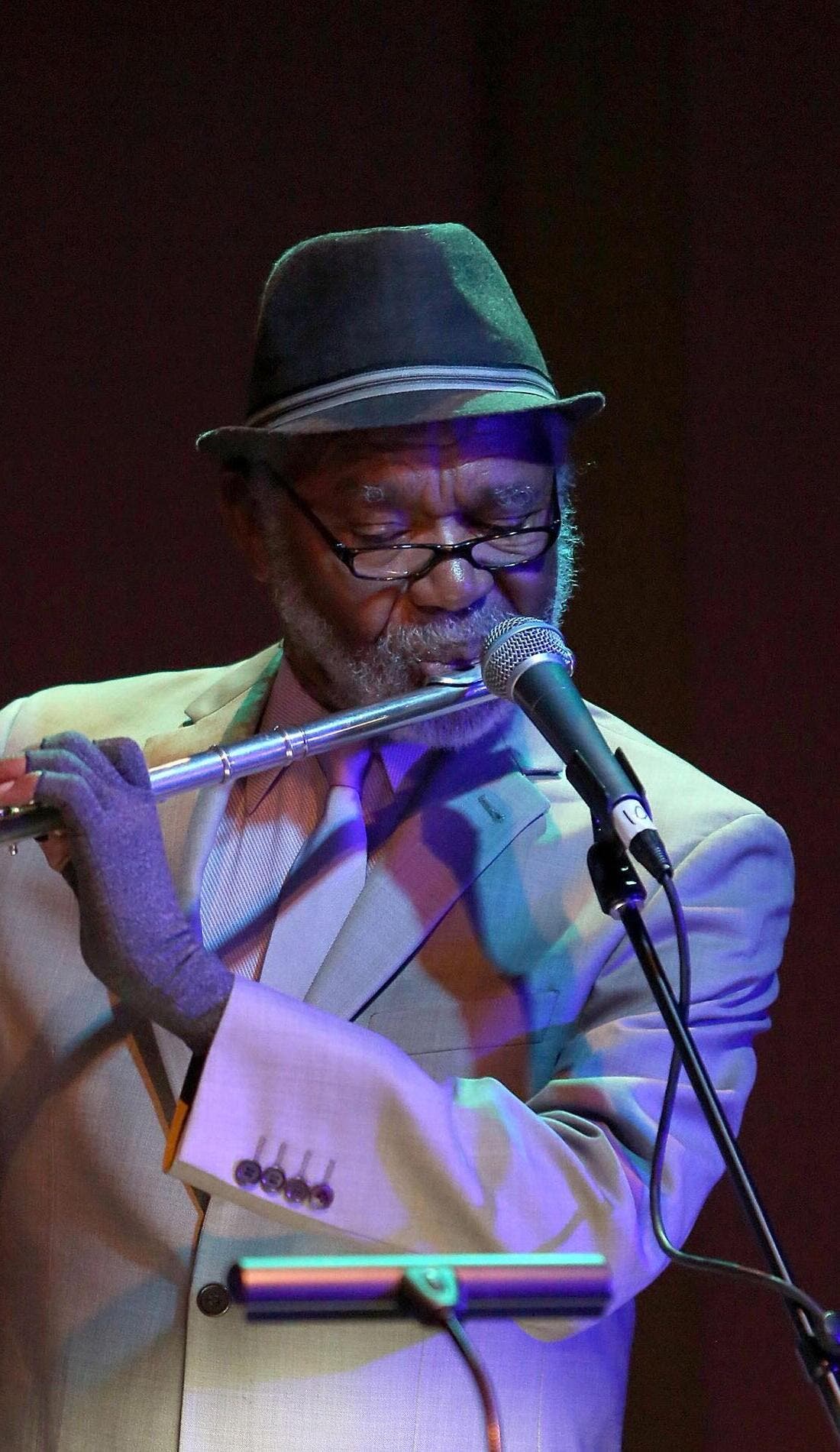 Hubert Laws promotional image for upcoming events and ticket sales