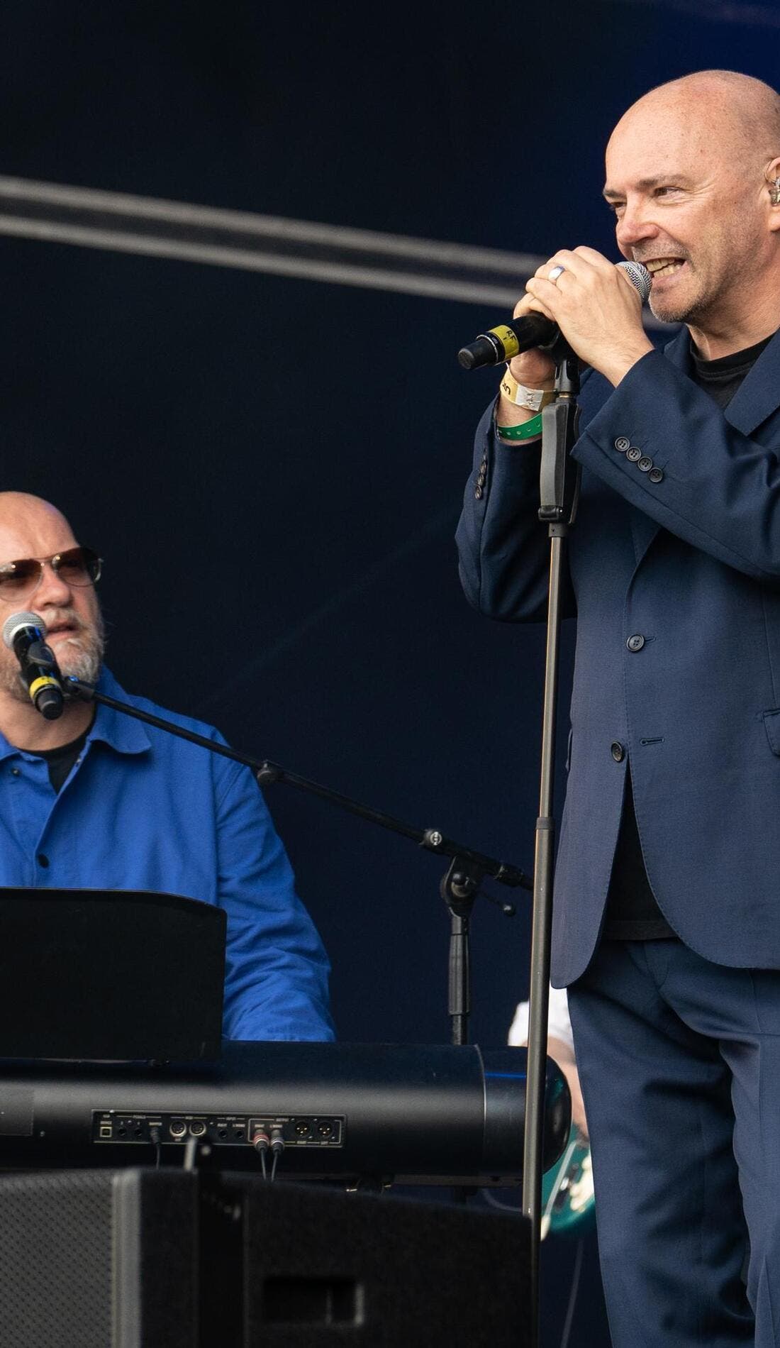 Hue & Cry promotional image for upcoming events and ticket sales