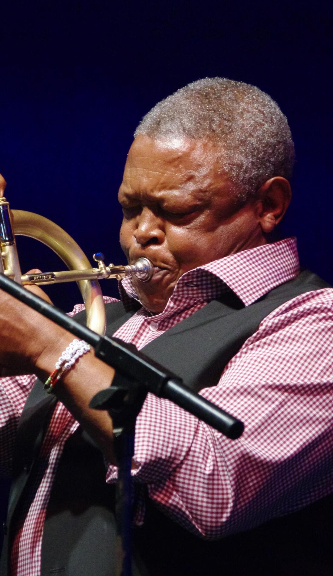 Hugh Masekela promotional image for upcoming events and ticket sales