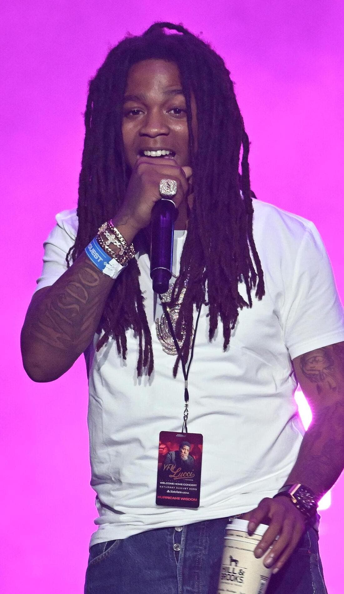 Hurricane Wisdom promotional image for upcoming events and ticket sales