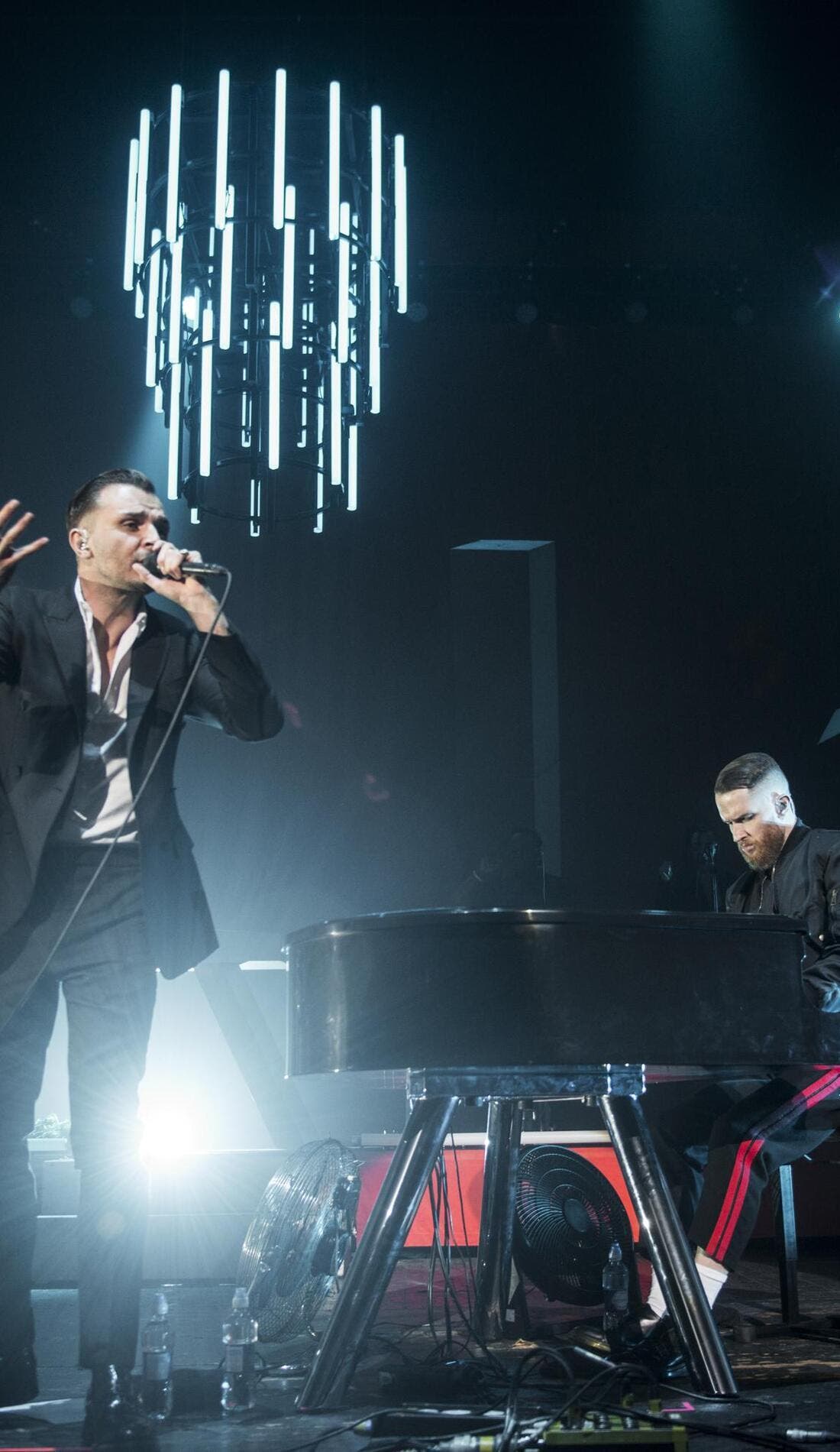 Hurts promotional image for upcoming events and ticket sales