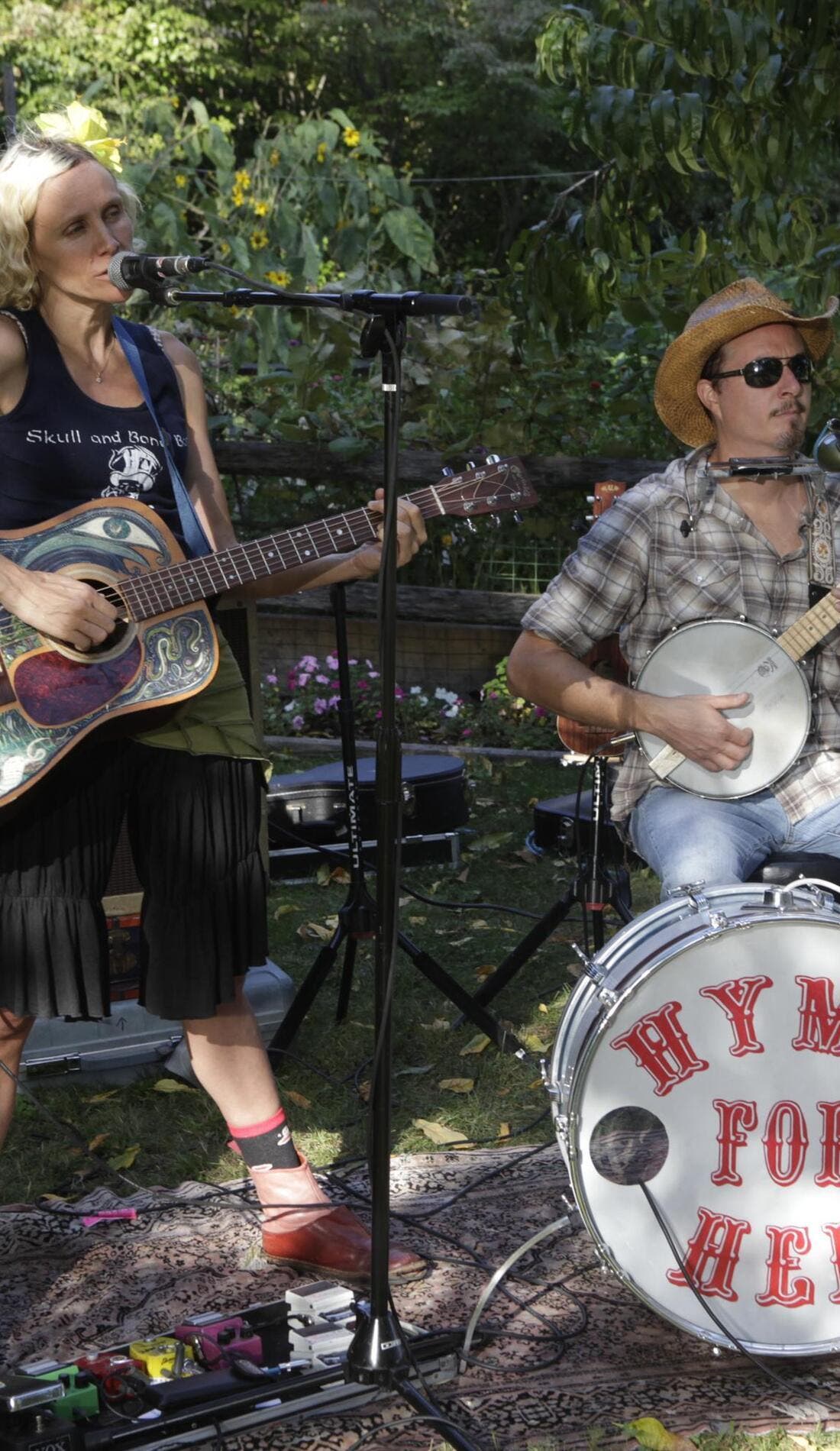 Hymn For Her promotional image for upcoming events and ticket sales