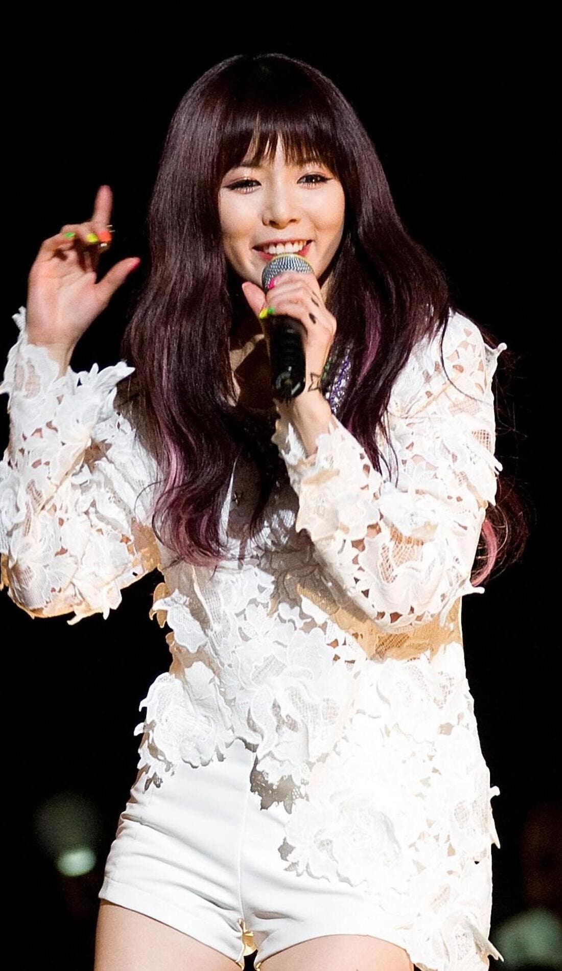 Hyuna promotional image for upcoming events and ticket sales