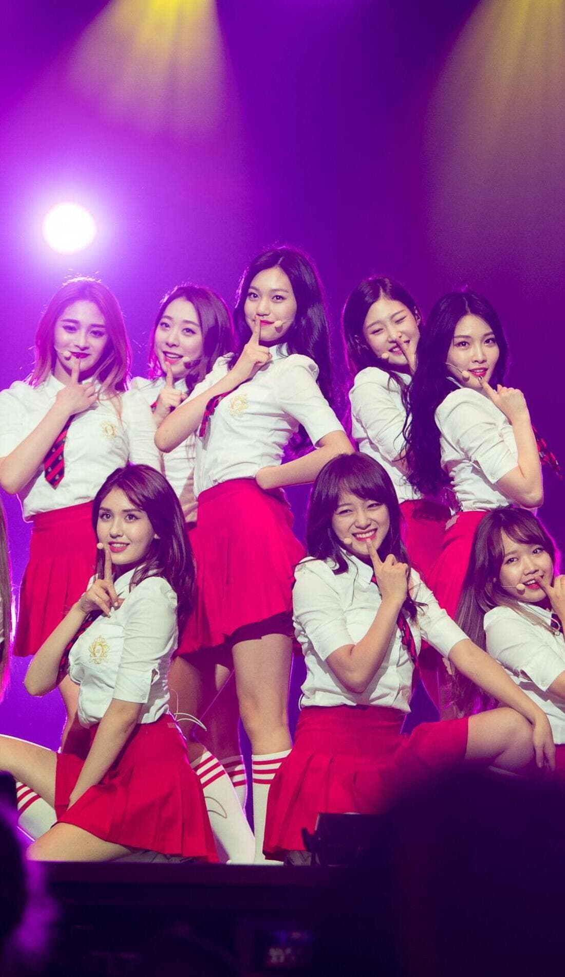 I.O.I promotional image for upcoming events and ticket sales