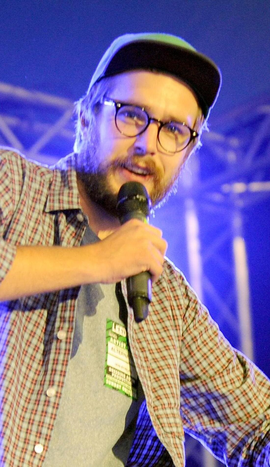 Iain Stirling promotional image for upcoming events and ticket sales