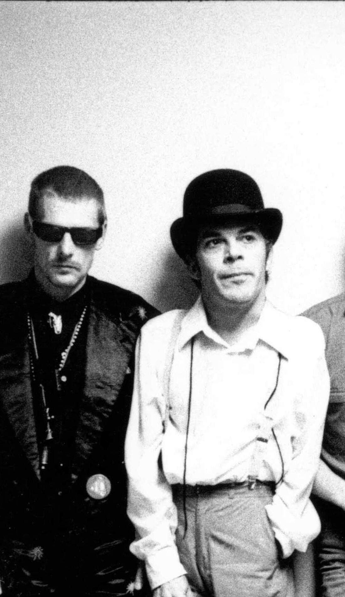 Ian Dury and the Blockheads promotional image for upcoming events and ticket sales
