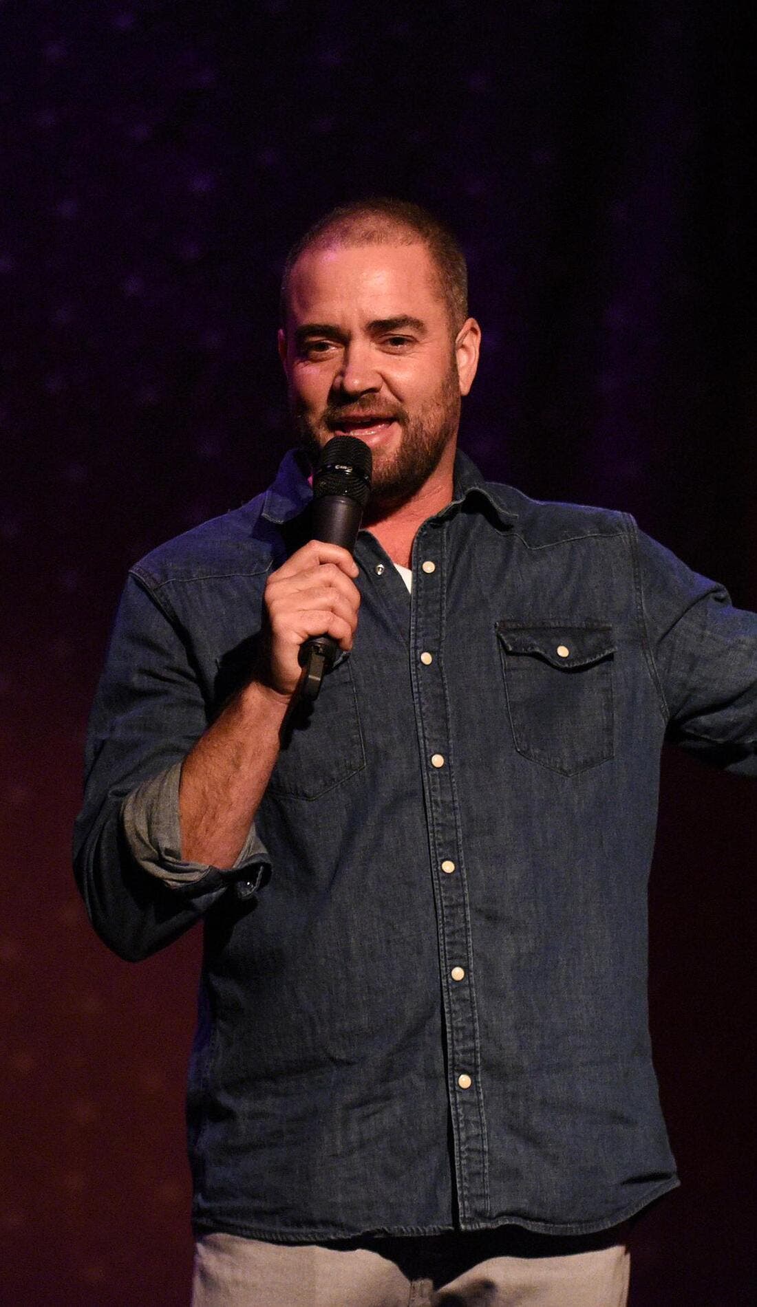 Ian Harvie promotional image for upcoming events and ticket sales