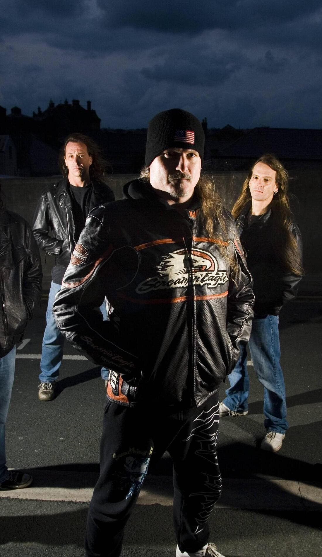 Iced Earth promotional image for upcoming events and ticket sales