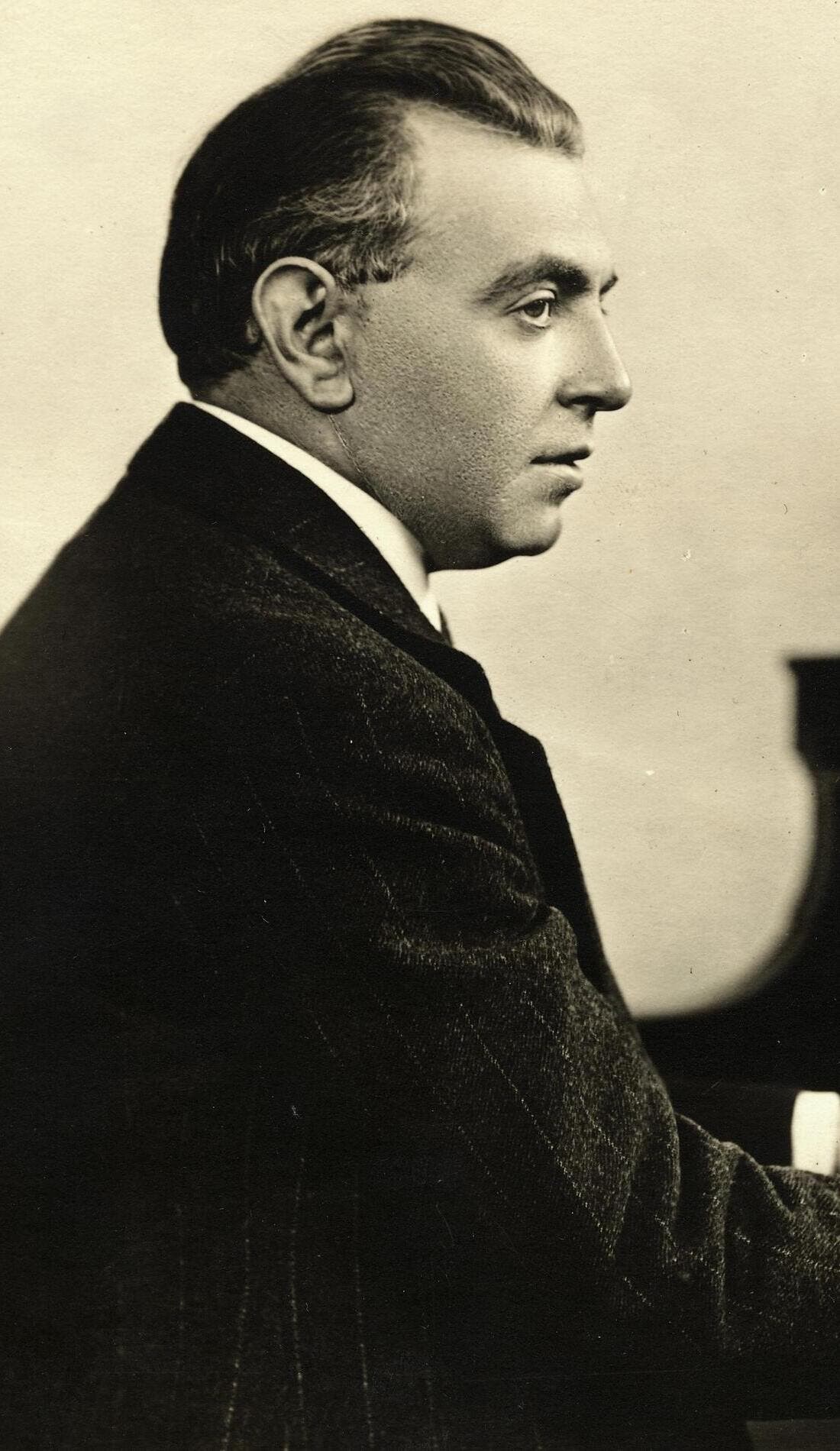 Ignaz Friedman promotional image for upcoming events and ticket sales