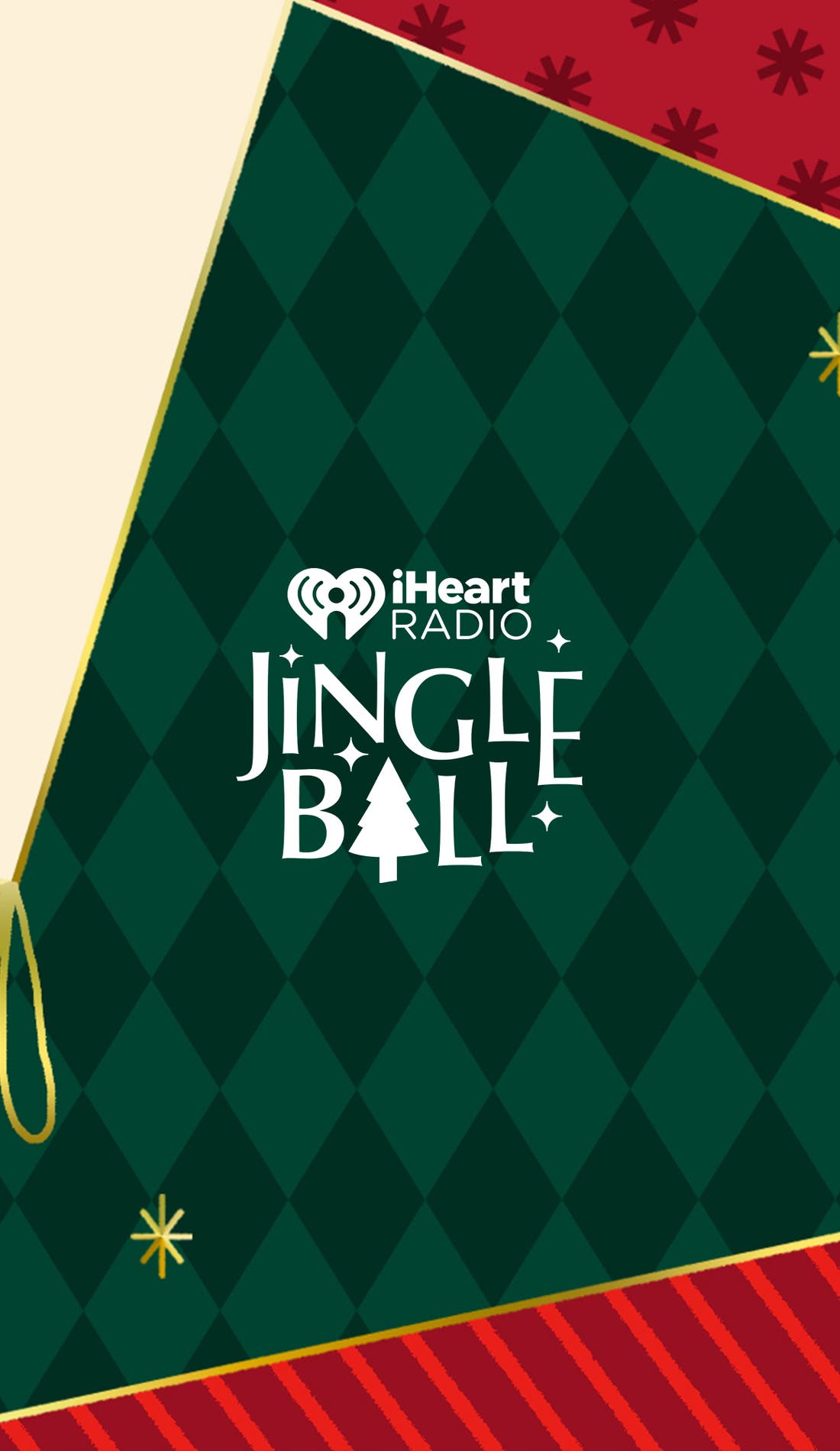 iHeartRadio Jingle Ball promotional image for upcoming events and ticket sales