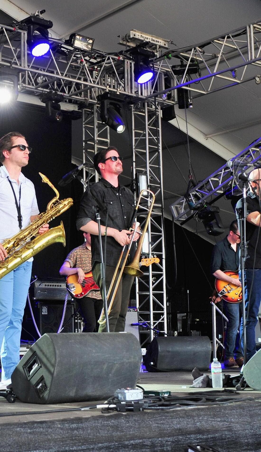 Ikebe Shakedown promotional image for upcoming events and ticket sales