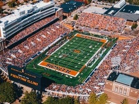 Illinois Fighting Illini Football at Memorial Stadium - IL