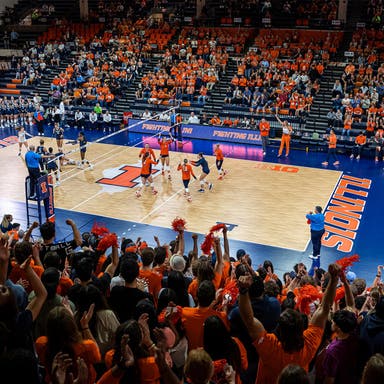 Promotional image of Illinois Fighting Illini Womens Volleyball