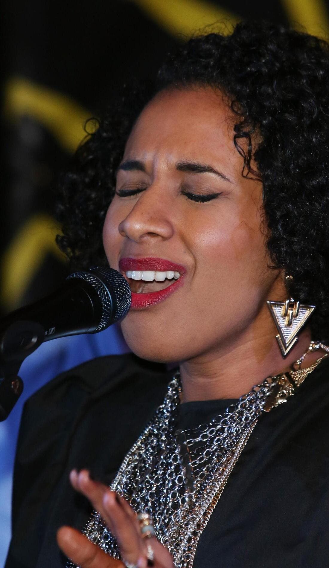 Iman promotional image for upcoming events and ticket sales