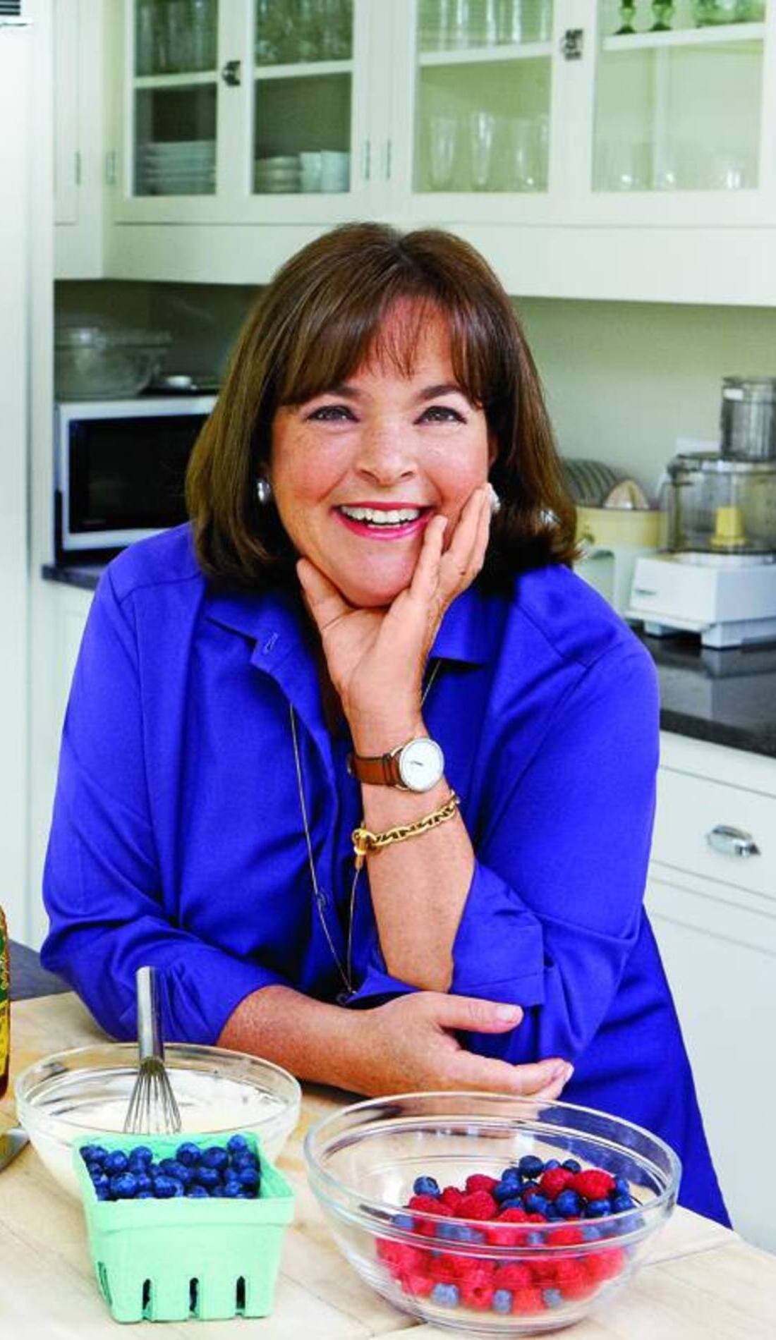 Ina Garten promotional image for upcoming events and ticket sales