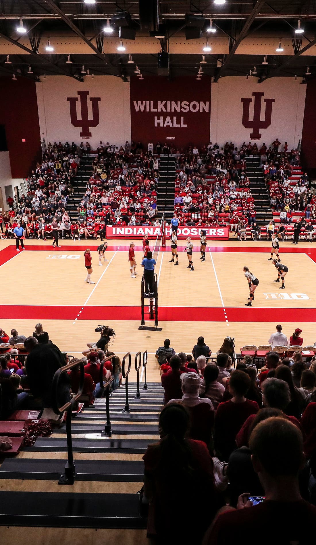 Indiana Hoosiers Womens Volleyball promotional image for upcoming events and ticket sales