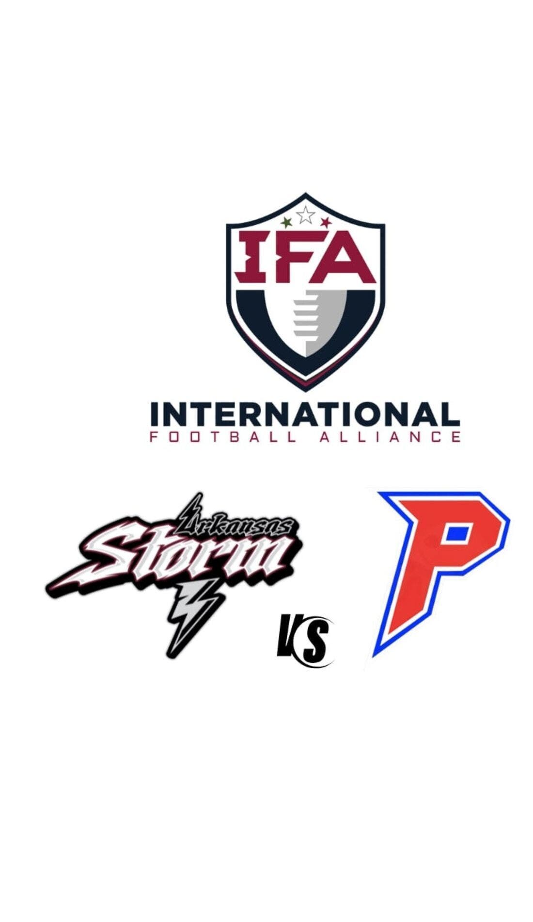 International Football Alliance promotional image for upcoming events and ticket sales