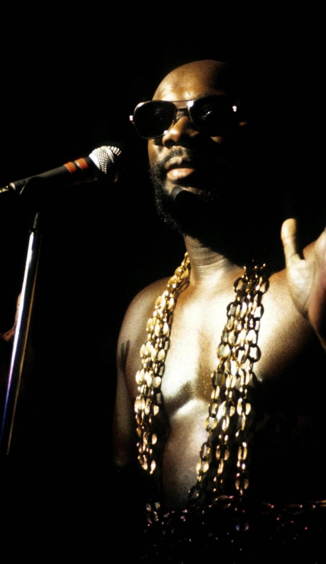 Isaac Hayes promotional image for upcoming events and ticket sales