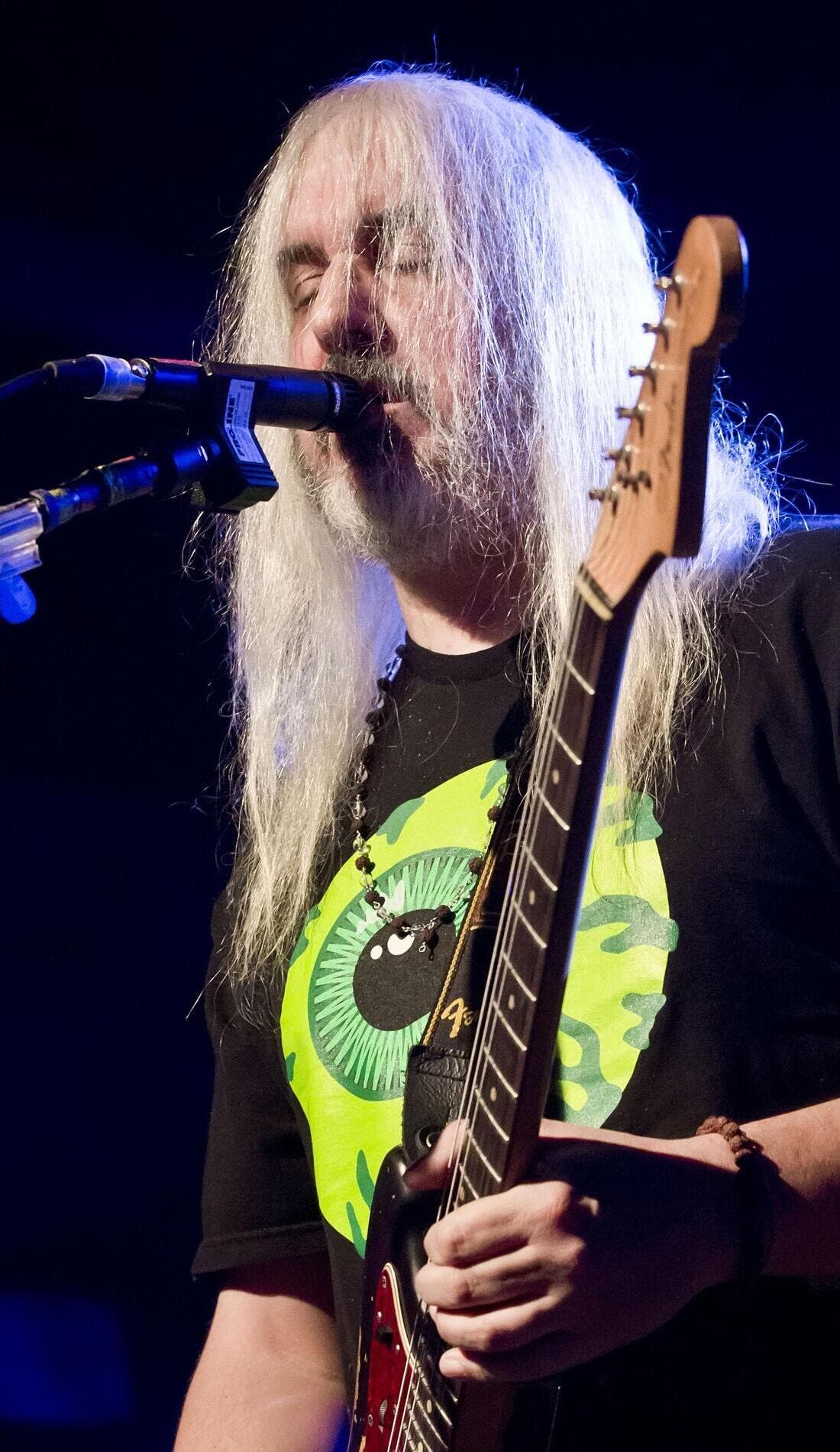 J Mascis promotional image for upcoming events and ticket sales