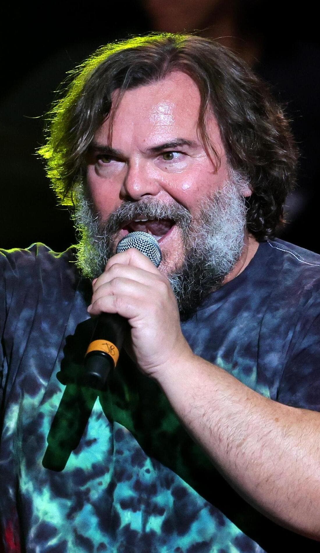 Jack Black promotional image for upcoming events and ticket sales