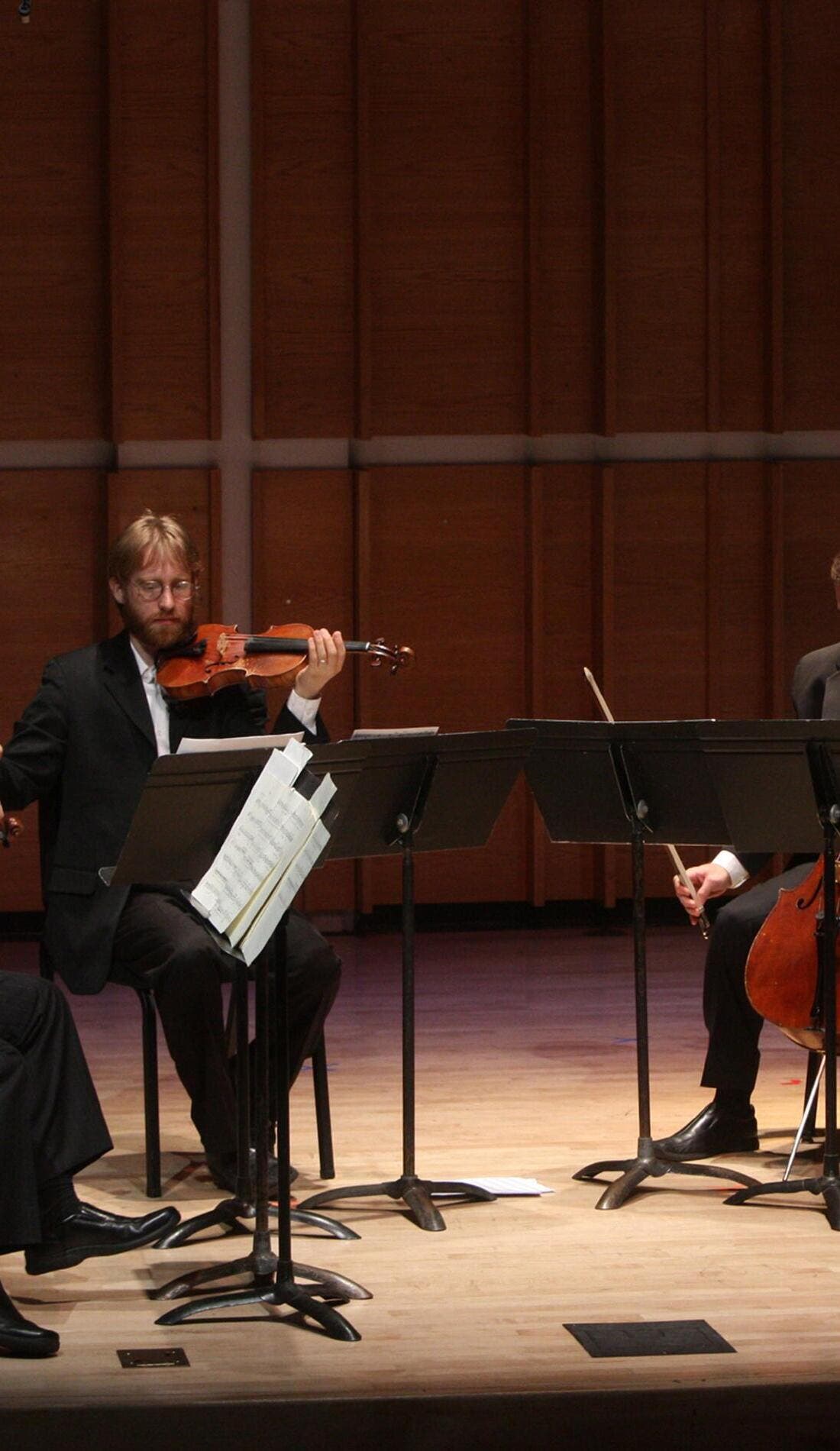 Jack Quartet promotional image for upcoming events and ticket sales