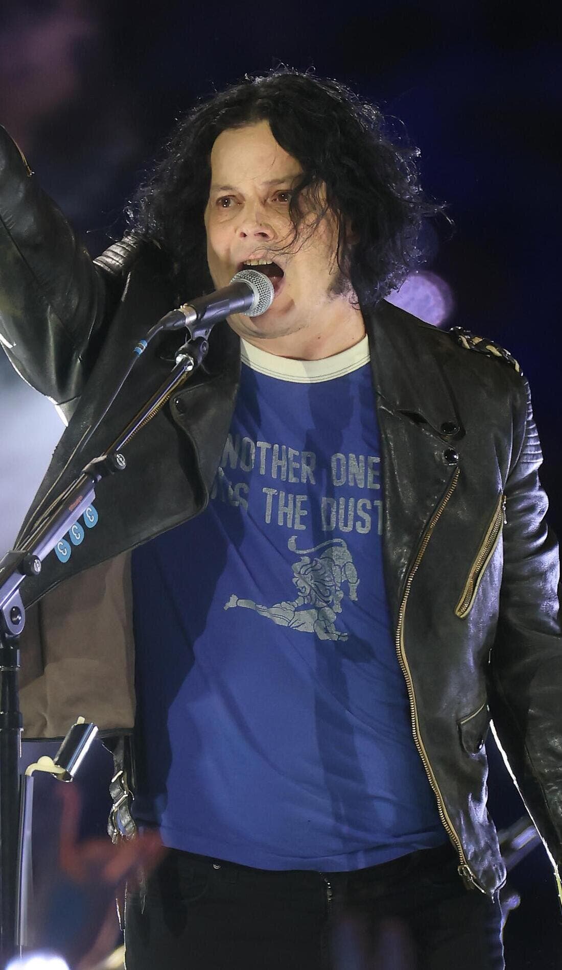 Jack White promotional image for upcoming events and ticket sales