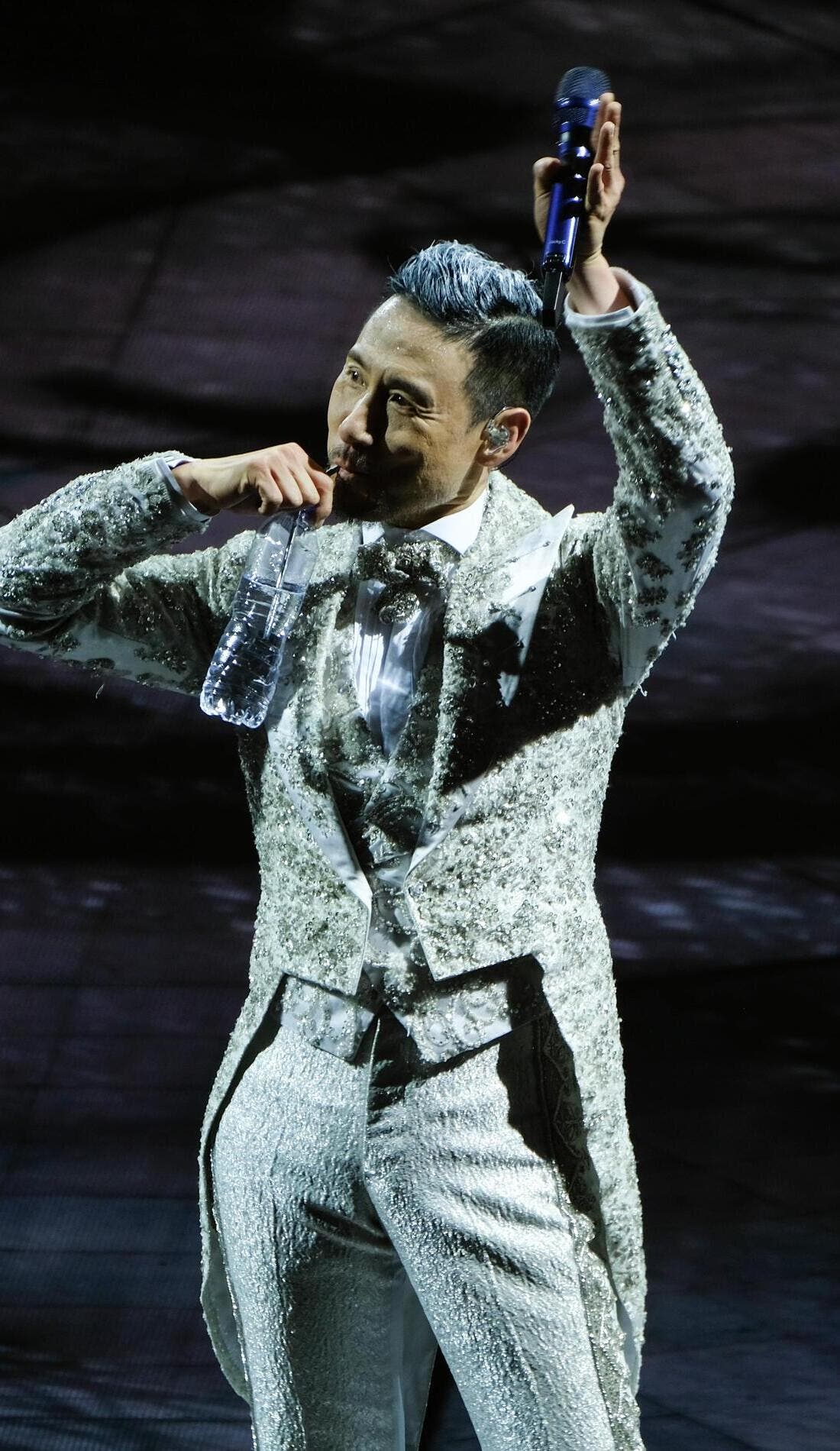 Jacky Cheung promotional image for upcoming events and ticket sales