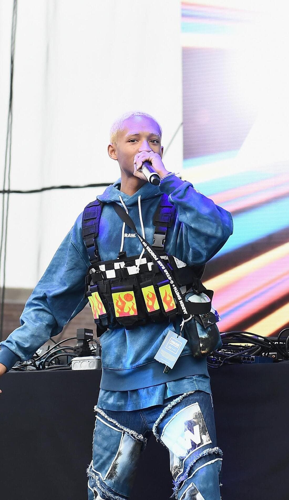 Jaden Smith promotional image for upcoming events and ticket sales