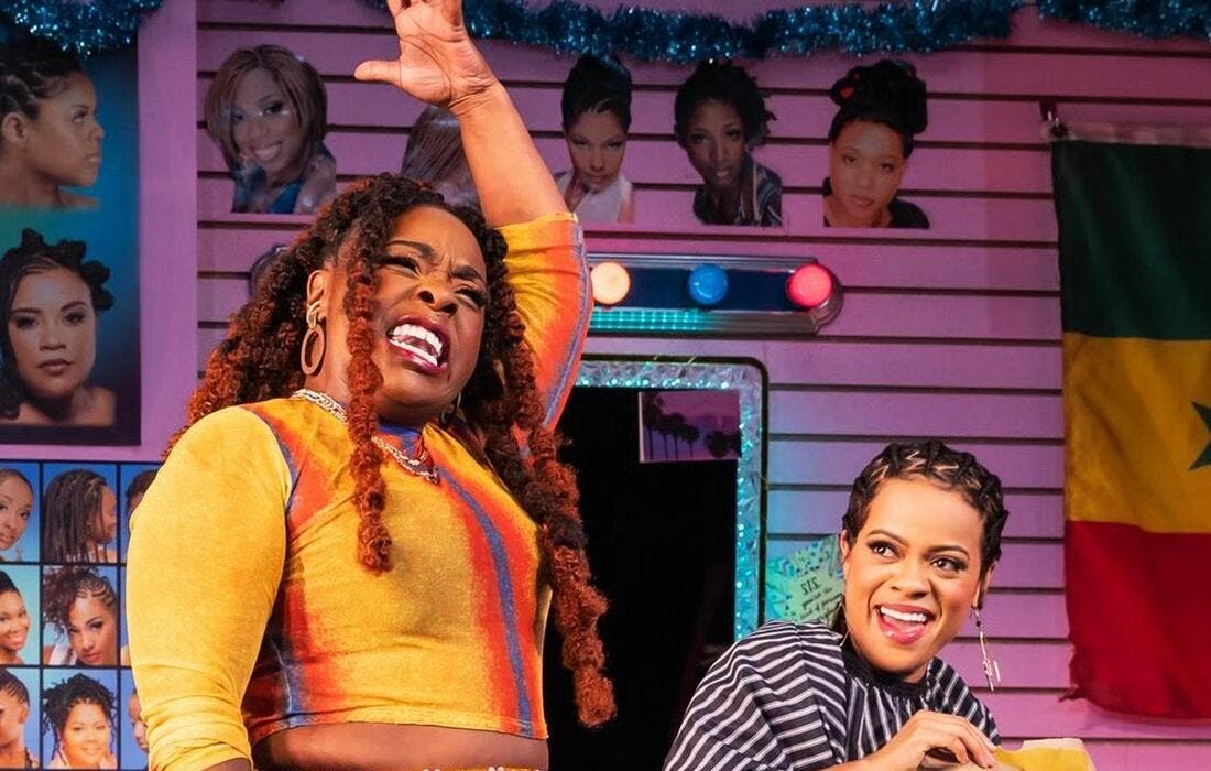 Promotional image for Jajas African Hair Braiding - Los Angeles tickets at Mark Taper Forum on Oct 11, 2025