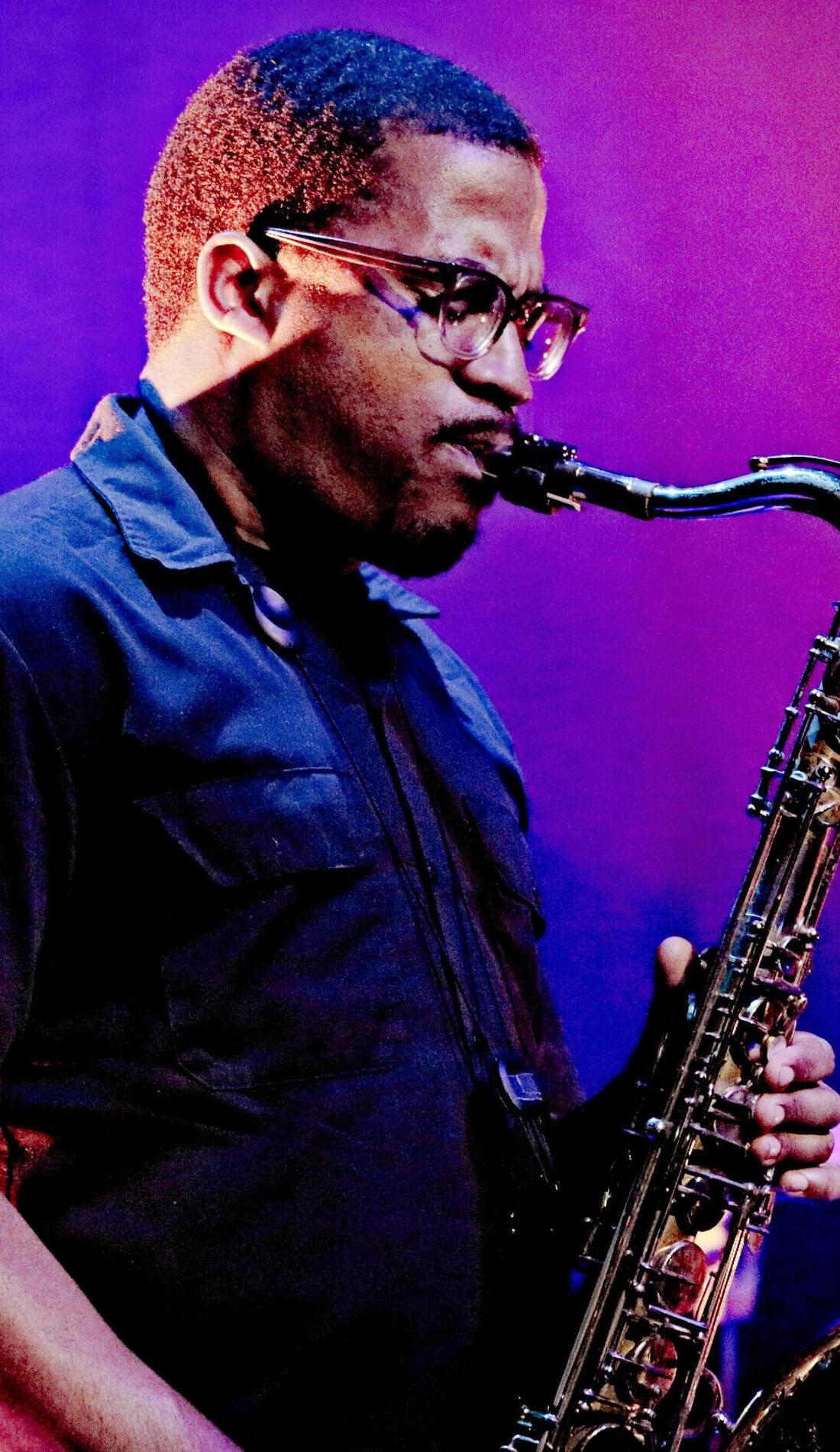 James Brandon Lewis promotional image for upcoming events and ticket sales