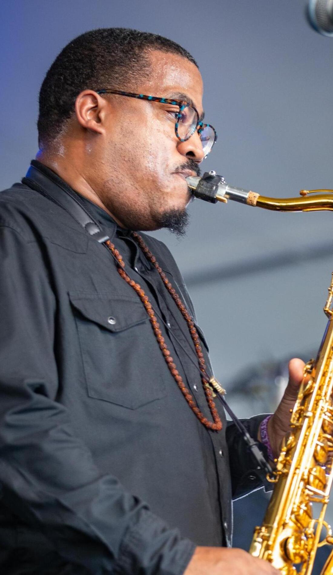 James Brandon Lewis promotional image for upcoming events and ticket sales