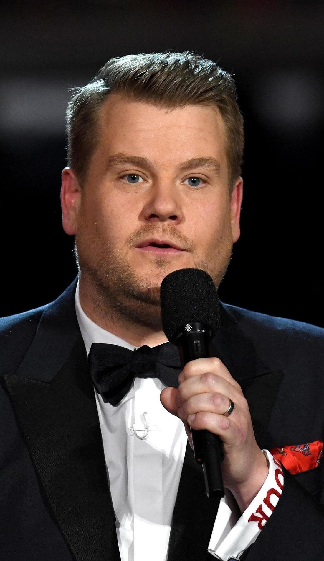 James Corden promotional image for upcoming events and ticket sales