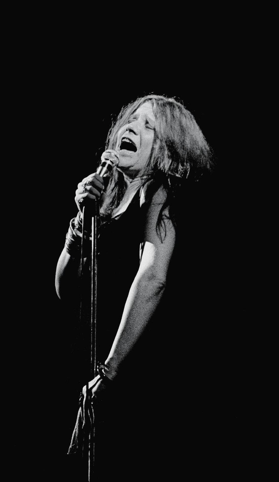 Janis Joplin promotional image for upcoming events and ticket sales