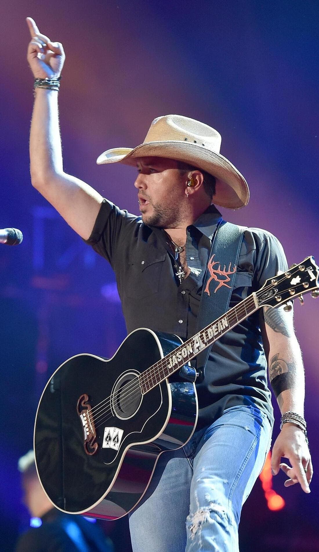 Jason Aldean promotional image for upcoming events and ticket sales