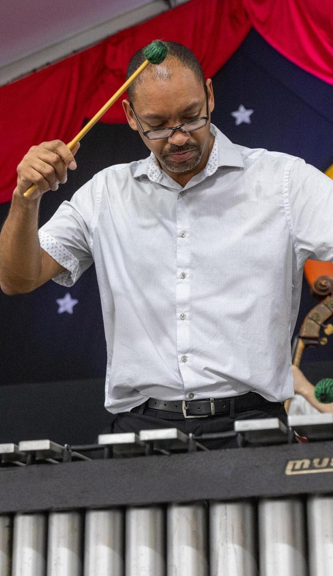 Jason Marsalis promotional image for upcoming events and ticket sales