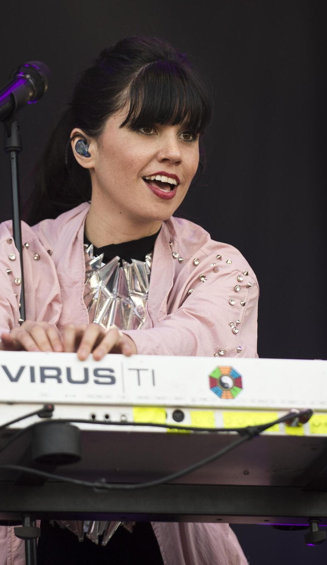 Javiera Mena promotional image for upcoming events and ticket sales