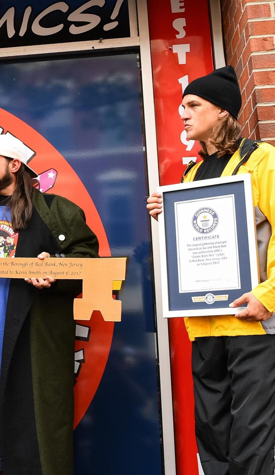 Jay and Silent Bob promotional image for upcoming events and ticket sales